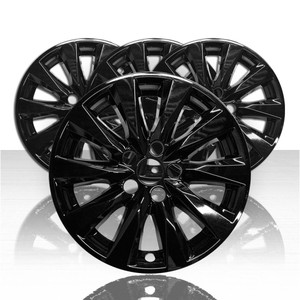 Set of 4 17" Wheel Skins for 2018-2021 Toyota Camry - Gloss Black