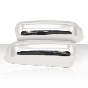 Set of 2 Replacement Mirror Covers for 2020-2025 GMC Sierra 2500/3500 - Chrome