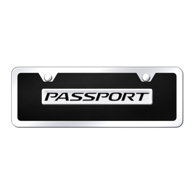 Au-TOMOTIVE GOLD | License Plate Covers and Frames | Honda Passport | AUGD8910