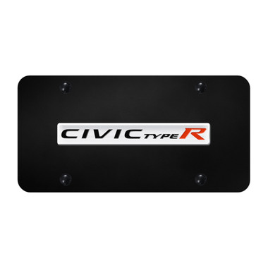 Au-TOMOTIVE GOLD | License Plate Covers and Frames | Honda Civic | AUGD8912