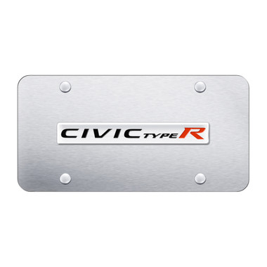 Au-TOMOTIVE GOLD | License Plate Covers and Frames | Honda Civic | AUGD8915