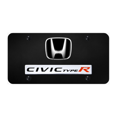 Au-TOMOTIVE GOLD | License Plate Covers and Frames | Honda Civic | AUGD8916