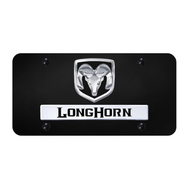 Au-TOMOTIVE GOLD | License Plate Covers and Frames | RAM Longhorn | AUGD8919