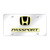 Au-TOMOTIVE GOLD | License Plate Covers and Frames | Honda Passport | AUGD8926