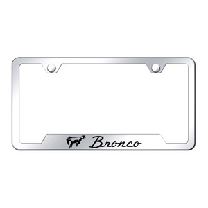 Au-TOMOTIVE GOLD | License Plate Covers and Frames | Ford Bronco | AUGD8944