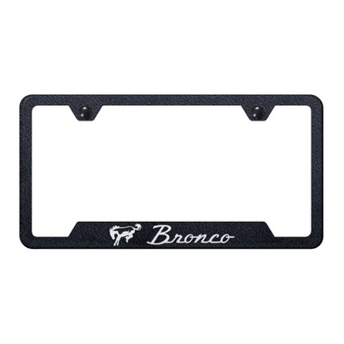 Au-TOMOTIVE GOLD | License Plate Covers and Frames | Ford Bronco | AUGD8946