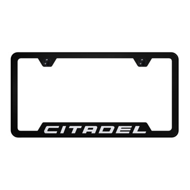 Au-TOMOTIVE GOLD | License Plate Covers and Frames | Dodge Citadel | AUGD8948
