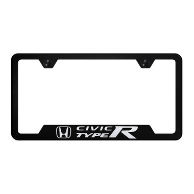 Au-TOMOTIVE GOLD | License Plate Covers and Frames | Honda Civic | AUGD8952