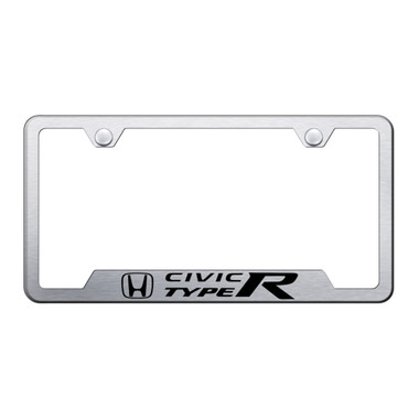 Au-TOMOTIVE GOLD | License Plate Covers and Frames | Honda Civic | AUGD8955