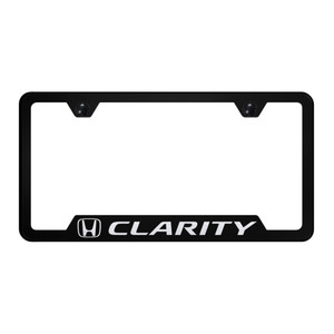 Au-TOMOTIVE GOLD | License Plate Covers and Frames | Honda Clarity | AUGD8956