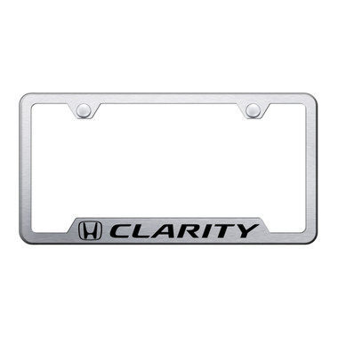 Au-TOMOTIVE GOLD | License Plate Covers and Frames | Honda Clarity | AUGD8959