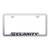 Au-TOMOTIVE GOLD | License Plate Covers and Frames | Honda Clarity | AUGD8959