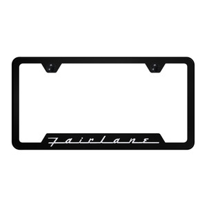 Au-TOMOTIVE GOLD | License Plate Covers and Frames | Ford Fairlane | AUGD8966