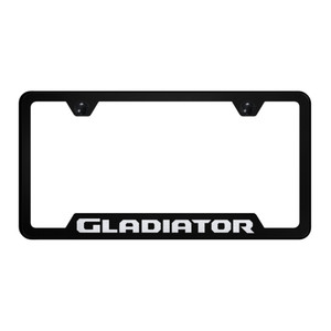 Au-TOMOTIVE GOLD | License Plate Covers and Frames | Jeep Gladiator | AUGD8975