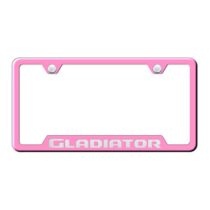 Au-TOMOTIVE GOLD | License Plate Covers and Frames | Jeep Gladiator | AUGD8978