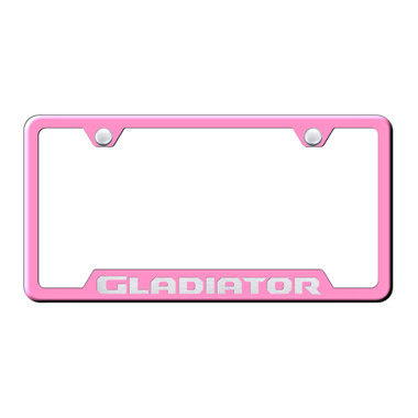 Au-TOMOTIVE GOLD | License Plate Covers and Frames | Jeep Gladiator | AUGD8978