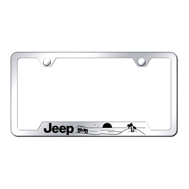 Au-TOMOTIVE GOLD | License Plate Covers and Frames | Jeep | AUGD8986