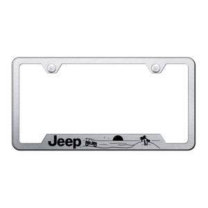 Au-TOMOTIVE GOLD | License Plate Covers and Frames | Jeep | AUGD8989