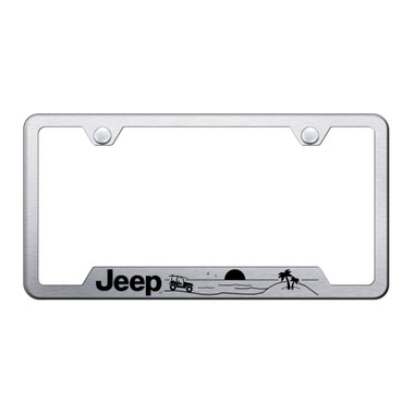 Au-TOMOTIVE GOLD | License Plate Covers and Frames | Jeep | AUGD8989