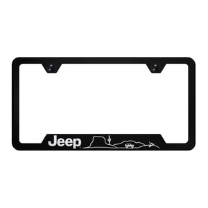 Au-TOMOTIVE GOLD | License Plate Covers and Frames | Jeep | AUGD8990