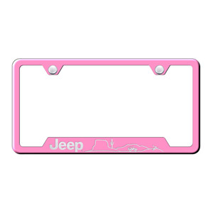 Au-TOMOTIVE GOLD | License Plate Covers and Frames | Jeep | AUGD8992