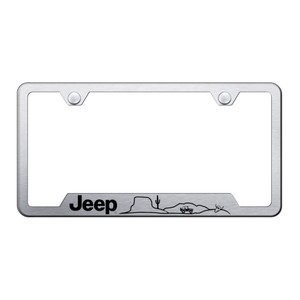 Au-TOMOTIVE GOLD | License Plate Covers and Frames | Jeep | AUGD8994