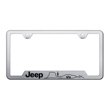 Au-TOMOTIVE GOLD | License Plate Covers and Frames | Jeep | AUGD8994