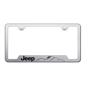 Au-TOMOTIVE GOLD | License Plate Covers and Frames | Jeep | AUGD8996