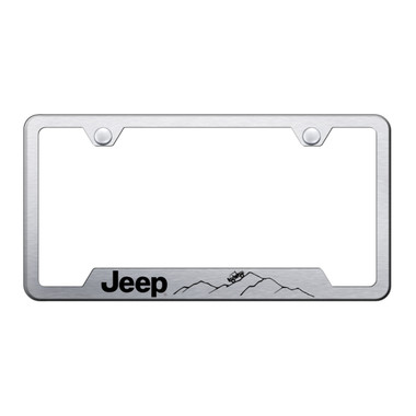 Au-TOMOTIVE GOLD | License Plate Covers and Frames | Jeep | AUGD8996