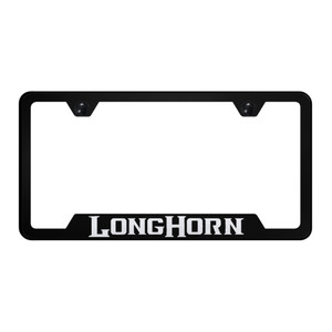 Au-TOMOTIVE GOLD | License Plate Covers and Frames | RAM Longhorn | AUGD8998