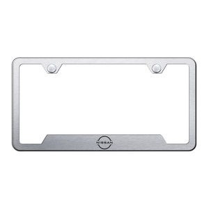 Au-TOMOTIVE GOLD | License Plate Covers and Frames | Nissan | AUGD9030