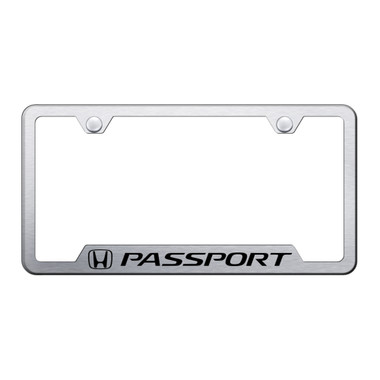 Au-TOMOTIVE GOLD | License Plate Covers and Frames | Honda Passport | AUGD9037