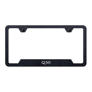 Au-TOMOTIVE GOLD | License Plate Covers and Frames | Infiniti Q50 | AUGD9038
