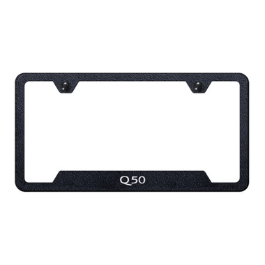 Au-TOMOTIVE GOLD | License Plate Covers and Frames | Infiniti Q50 | AUGD9038