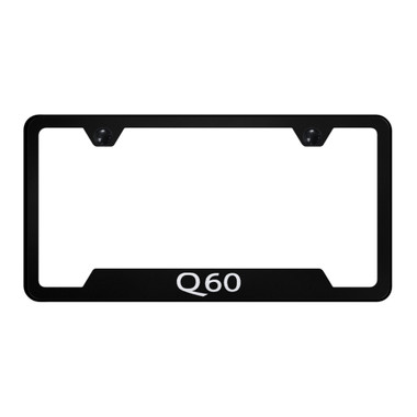 Au-TOMOTIVE GOLD | License Plate Covers and Frames | Infiniti Q60 | AUGD9039