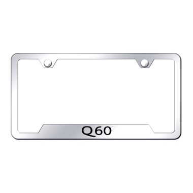 Au-TOMOTIVE GOLD | License Plate Covers and Frames | Infiniti Q60 | AUGD9040