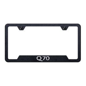 Au-TOMOTIVE GOLD | License Plate Covers and Frames | Infiniti Q70 | AUGD9045