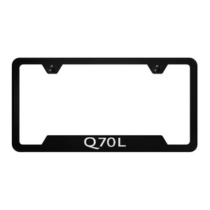 Au-TOMOTIVE GOLD | License Plate Covers and Frames | Infiniti Q70L | AUGD9047