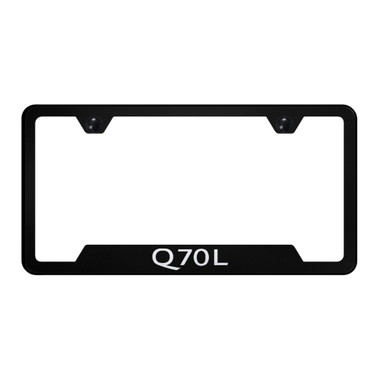 Au-TOMOTIVE GOLD | License Plate Covers and Frames | Infiniti Q70L | AUGD9047