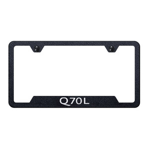 Au-TOMOTIVE GOLD | License Plate Covers and Frames | Infiniti Q70L | AUGD9049