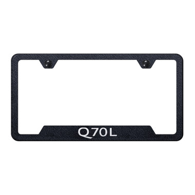 Au-TOMOTIVE GOLD | License Plate Covers and Frames | Infiniti Q70L | AUGD9049