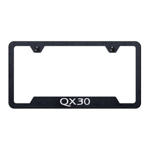 Au-TOMOTIVE GOLD | License Plate Covers and Frames | Infiniti QX30 | AUGD9054