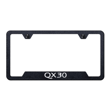 Au-TOMOTIVE GOLD | License Plate Covers and Frames | Infiniti QX30 | AUGD9054