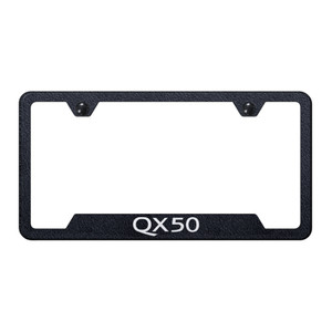 Au-TOMOTIVE GOLD | License Plate Covers and Frames | Infiniti QX50 | AUGD9056
