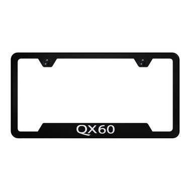 Au-TOMOTIVE GOLD | License Plate Covers and Frames | Infiniti QX60 | AUGD9058