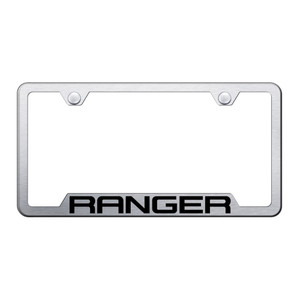 Au-TOMOTIVE GOLD | License Plate Covers and Frames | Ford Ranger | AUGD9073
