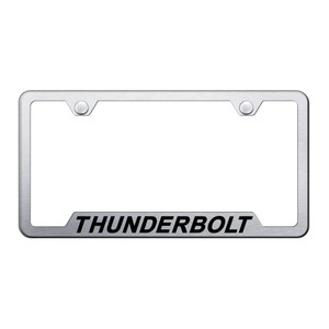 Au-TOMOTIVE GOLD | License Plate Covers and Frames | Ford Thunderbolt | AUGD9077
