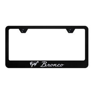 Au-TOMOTIVE GOLD | License Plate Covers and Frames | Ford Bronco | AUGD9621