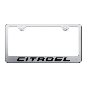 Au-TOMOTIVE GOLD | License Plate Covers and Frames | Dodge Citadel | AUGD9626