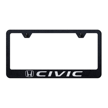 Au-TOMOTIVE GOLD | License Plate Covers and Frames | Honda Civic | AUGD9627
